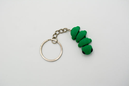 Caterpillar Keychain
