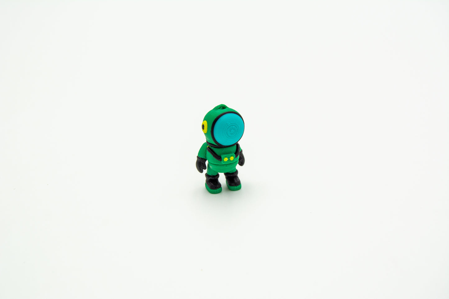 Alien Astronaut Keychain