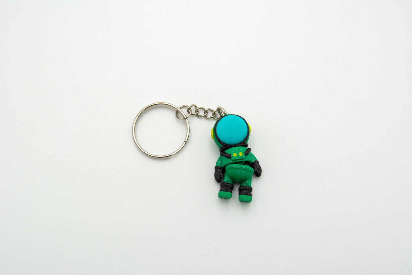 Alien Astronaut Keychain